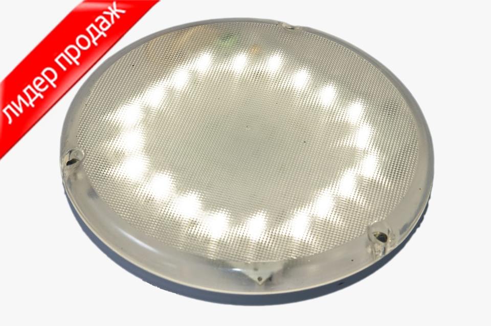 LED светильник с оптико-акустическим датчиком СББ 06-06 производства СБЕРЭНЕРГО